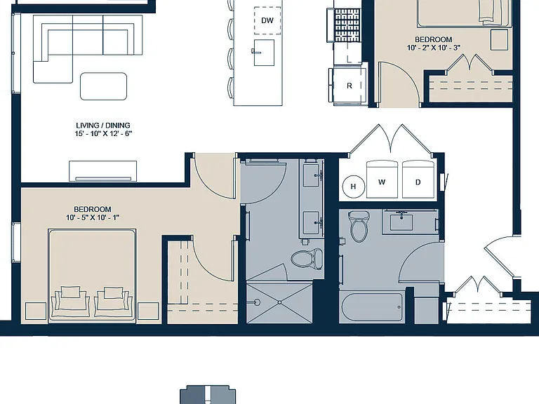 Flats - B4 Floorplan