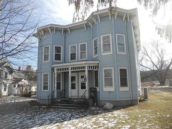 Side view of property