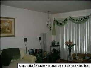 living room with wood floor