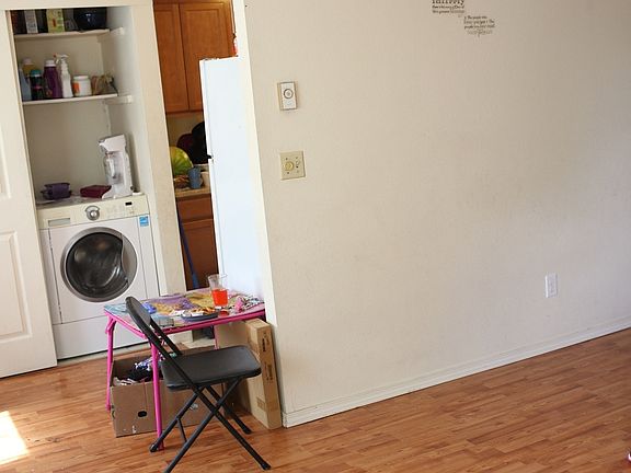 living room, dining, laundry, kitchen