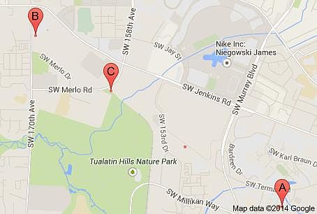 Transportation walking distance