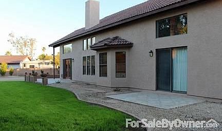 Back of house looking east