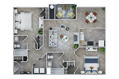 Floor plan CEDAR Renovated
