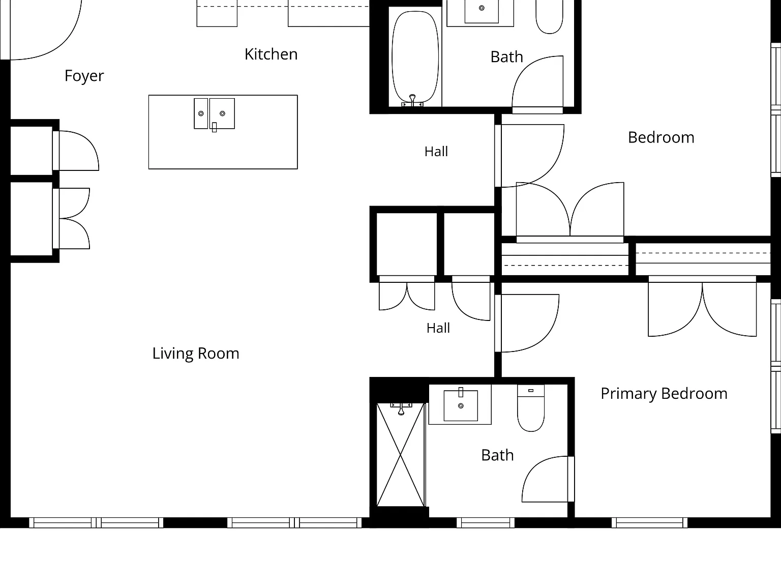 2 bed, 1035 sqft, $3,630 — Photo 3