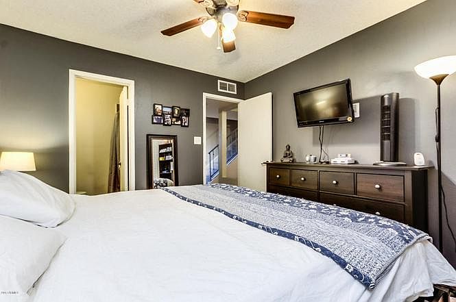 Master Bedroom on lower level