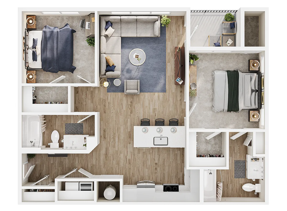 Floor plan B1
