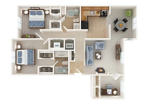 Floor plan The Marine