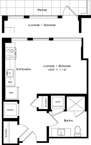 Floor plan M1
