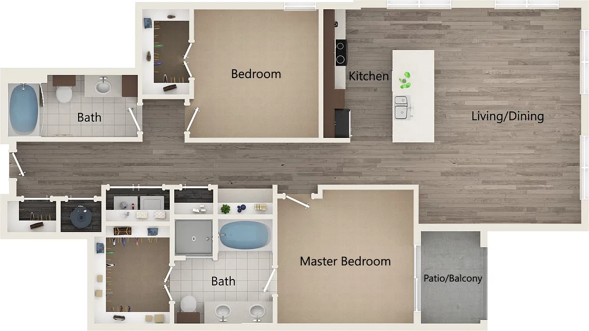 Floor plan B2O