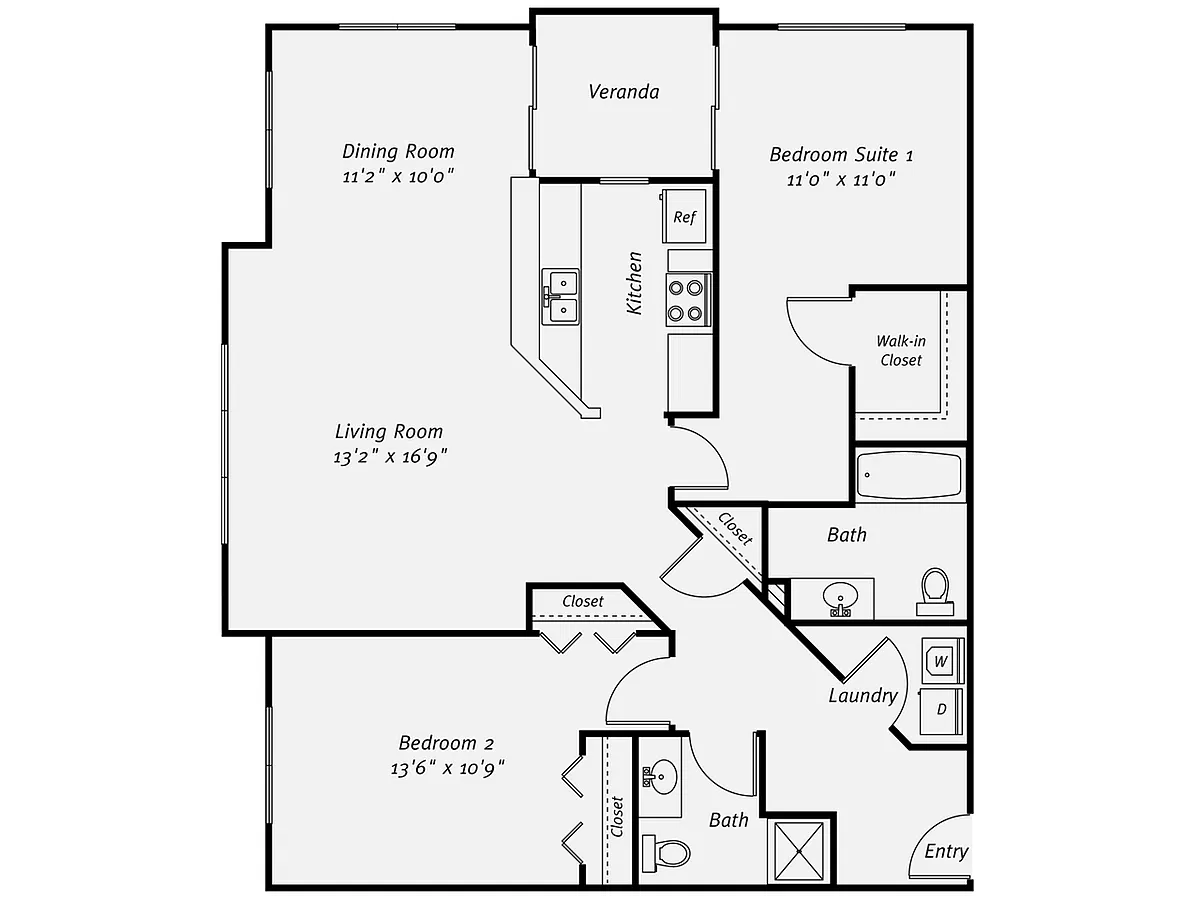 Floor plan B4
