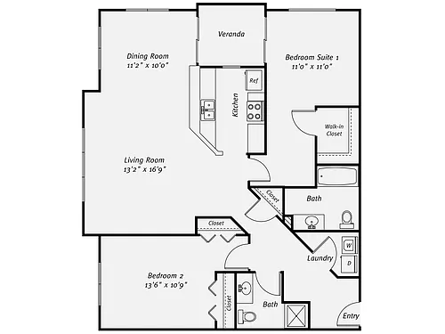 Floor plan B4