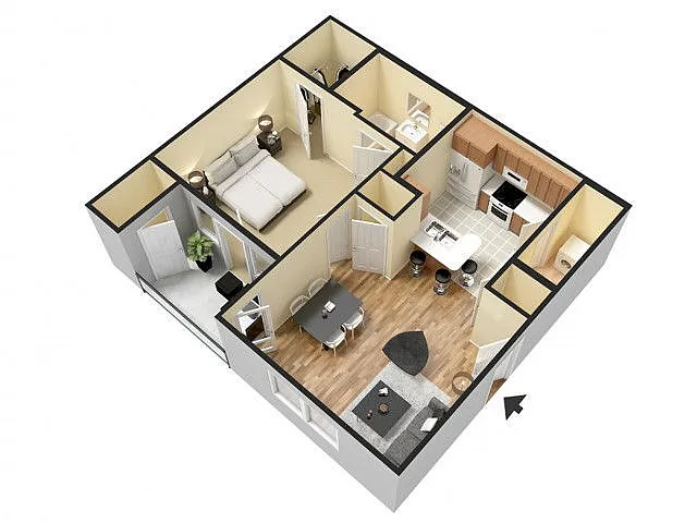 Floor plan The Campbell