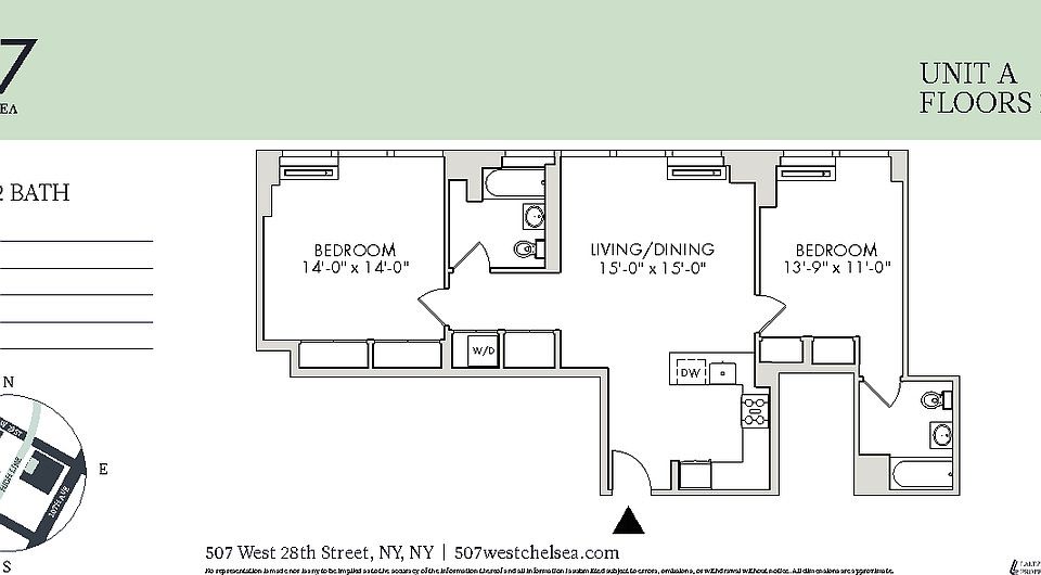 2nd image of 507 W 28th St APT 32A