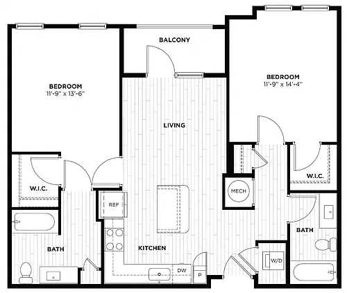 Floor plan B7