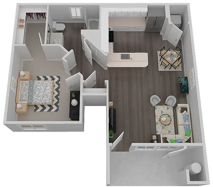 Floor plan Tesoro