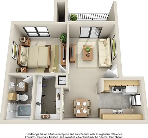 One Bed One Bath One Bed One Bath