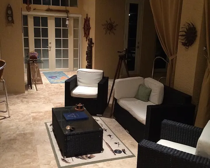 Private front entrance