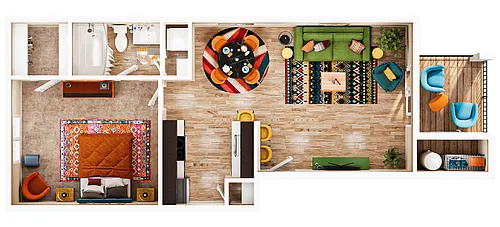 Floor plan A1