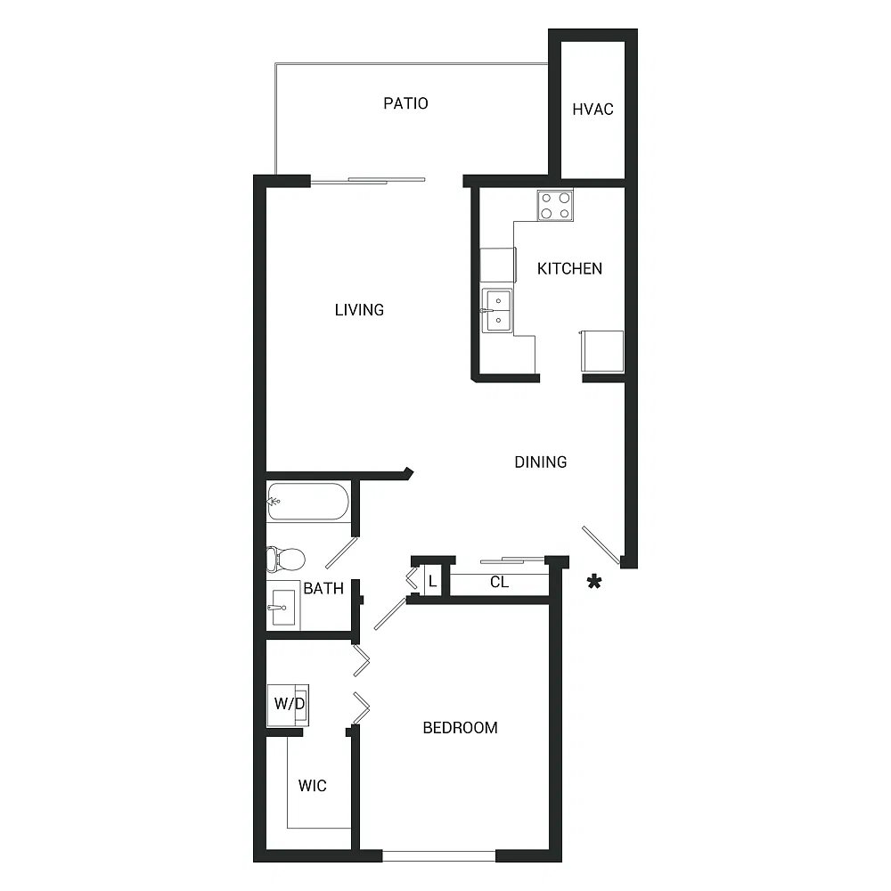 Floor plan Walnut