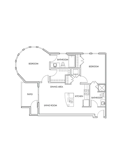 Floor plan Hudson Downtown