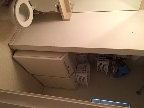 Half Bath with Laundry