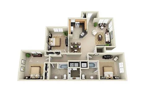 Floor plan C1