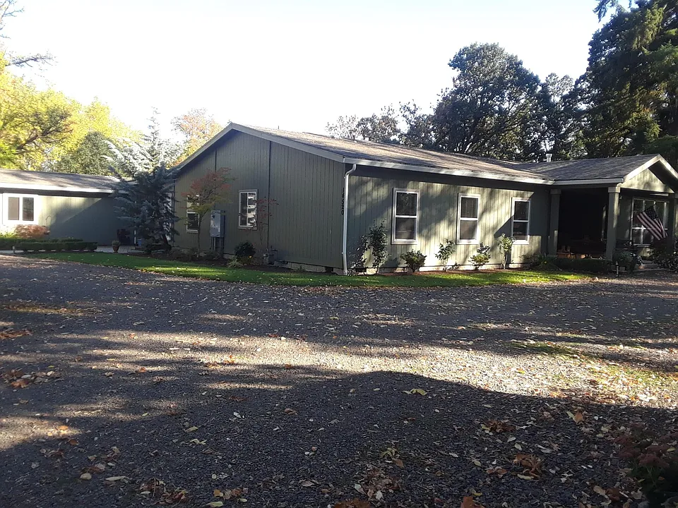 Whole home, landlords entrance on the right and landlord liv