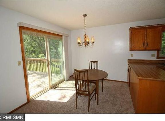 View of Dining room to Deck