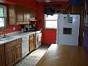 bright eat in kitchen