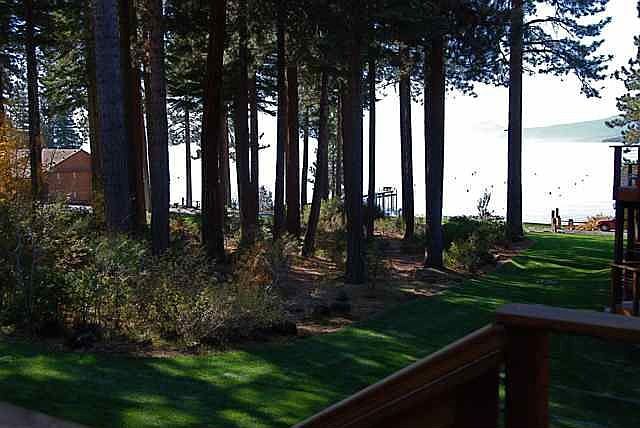 View from lower deck