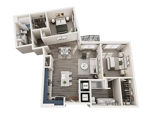 Floor plan B6