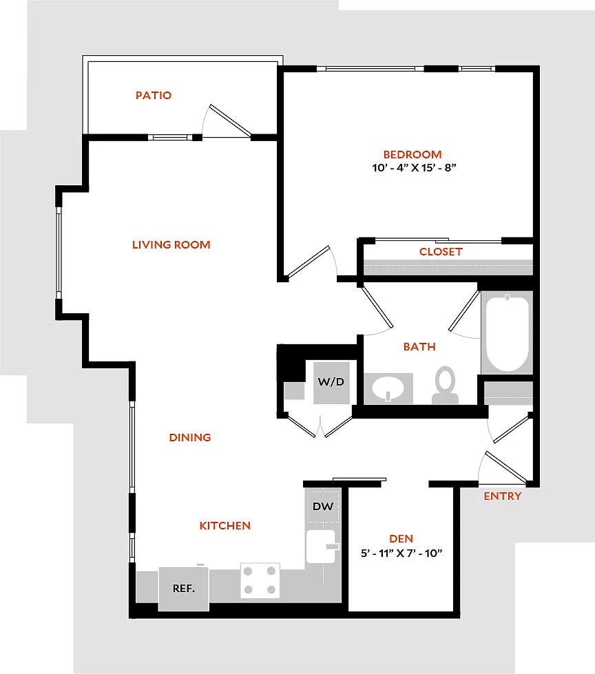 Floor plan Plan 1F