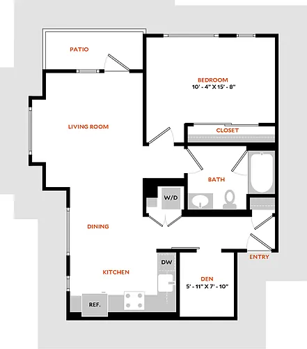 Floor plan Plan 1F