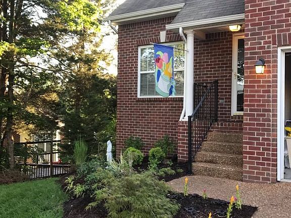 New landscaping in front