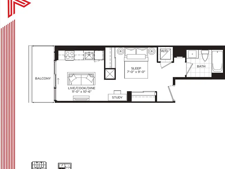 285 Dufferin St #705 — Photo 29