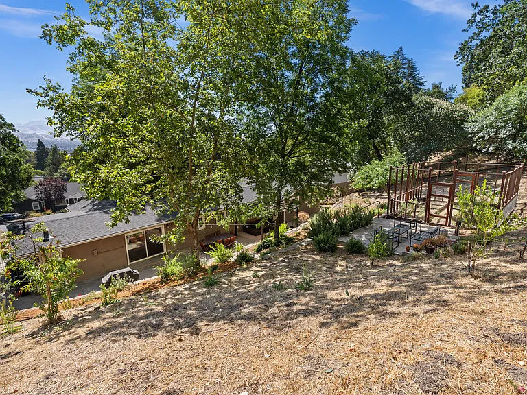 Top of yard, other side
