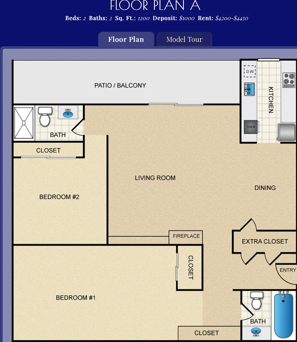 Floor plan Floor Plan A