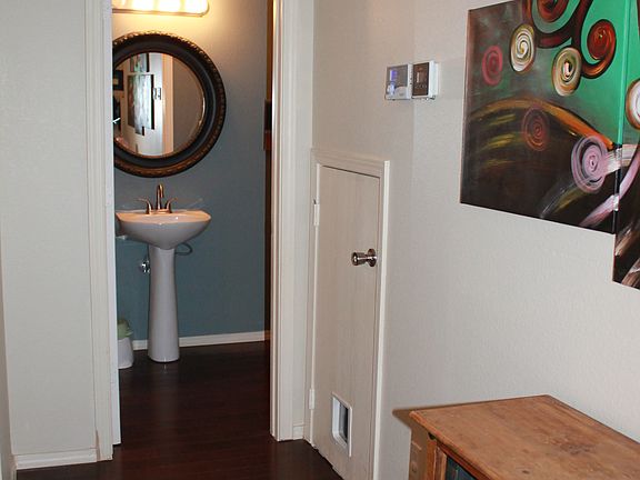 Storage under stairs & bath