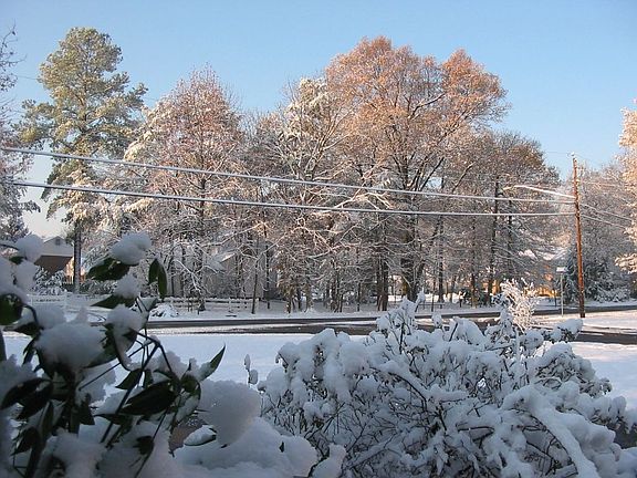 Winter in front of 9343