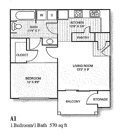 Floor plan A1