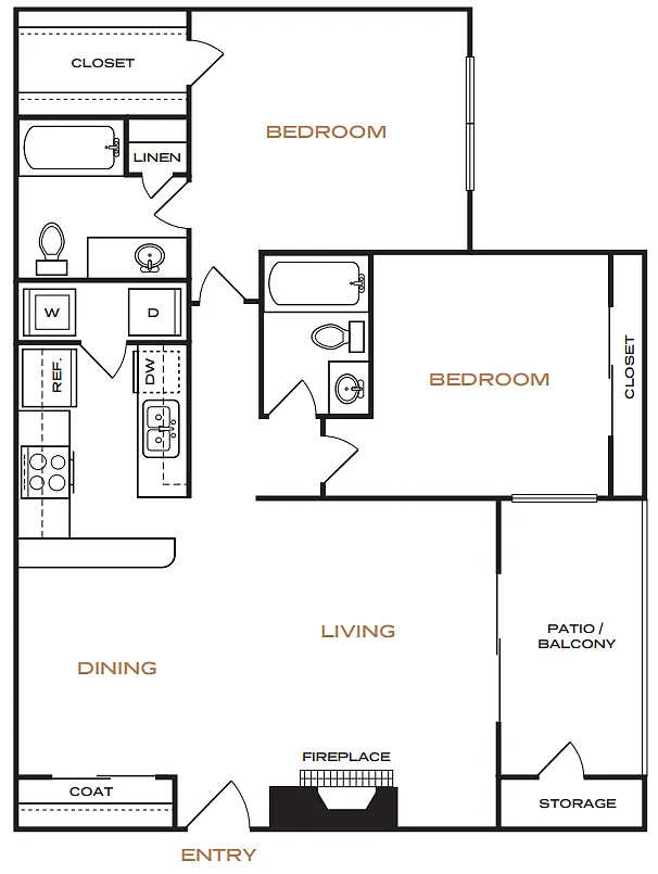 Floor plan B2