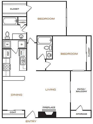 Floor plan B2