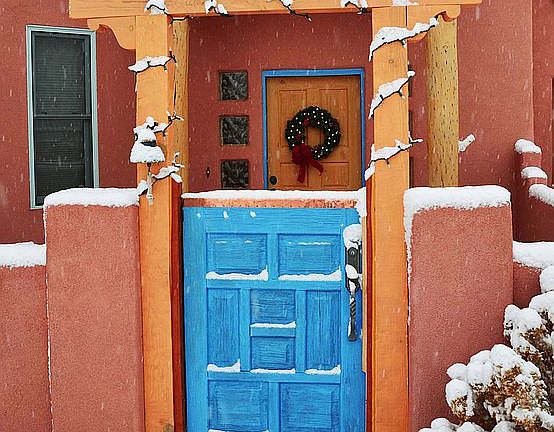 Antique front gate; 19th Cen
