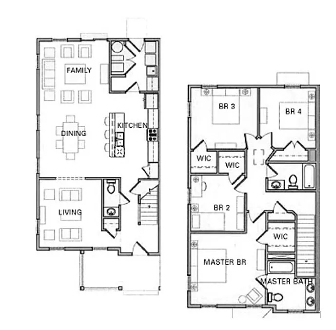 Floor plan 4 Bedroom