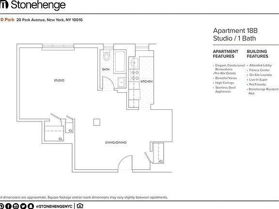 2nd image of 20 Park Ave APT 18b