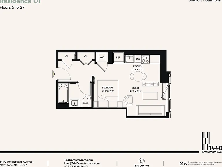 1440 Amsterdam Ave #1301 — Photo 2
