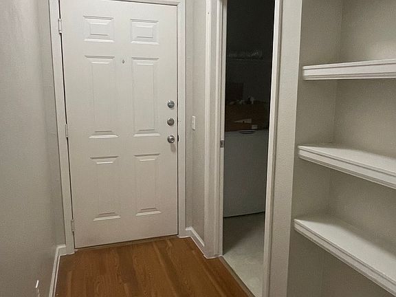 Front entry and laundry room