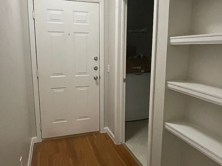 Front entry and laundry room