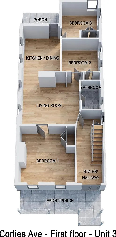 38 Corlies Ave - Apartment 1 — Photo 3