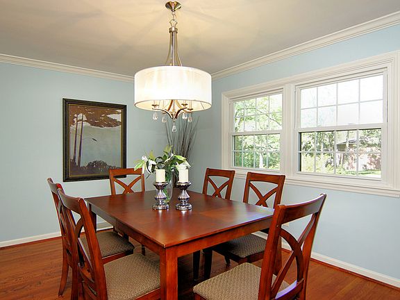 Hardwood in Dining Room
